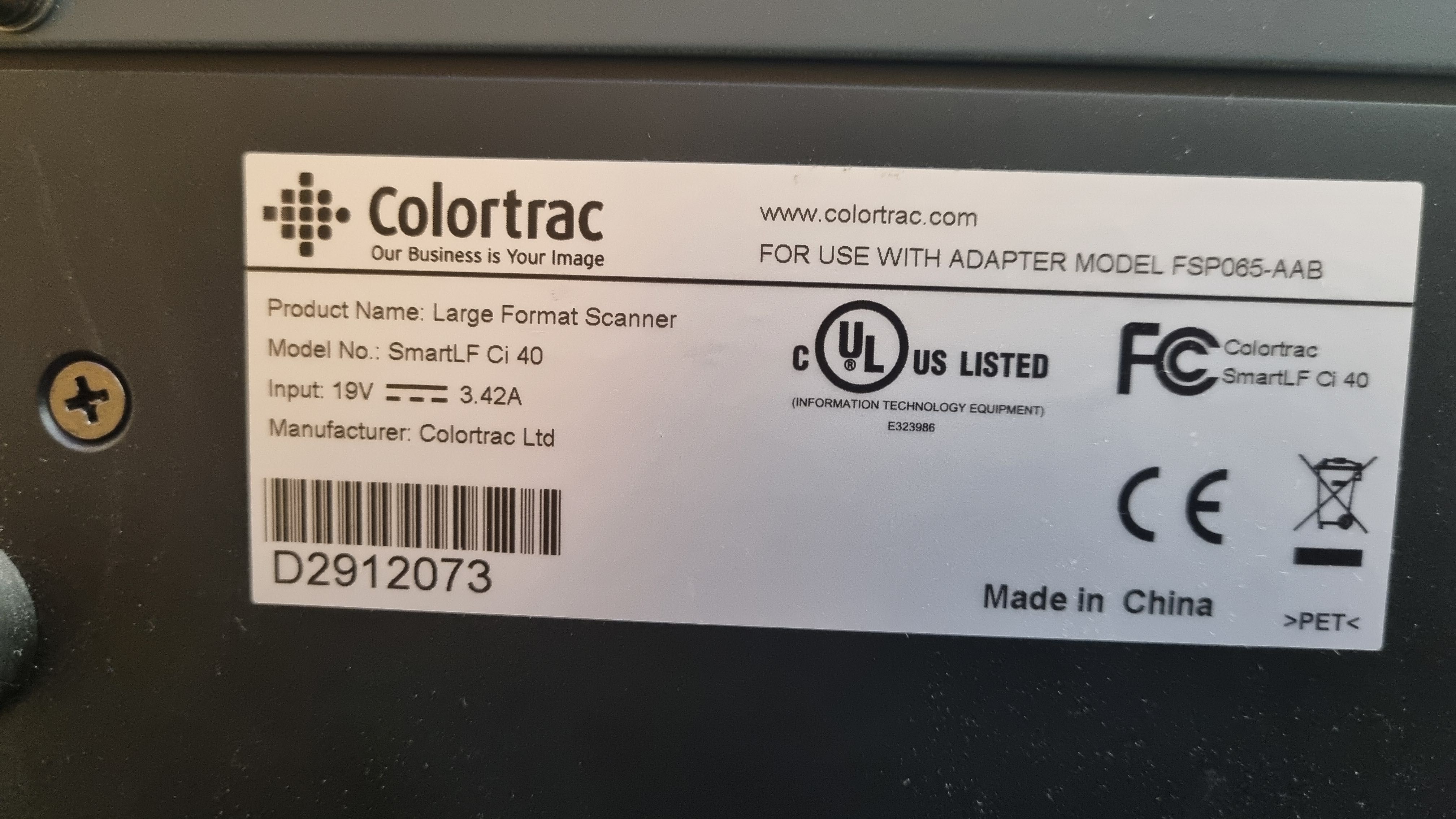 Skaner A0 SmartLF Ci 40