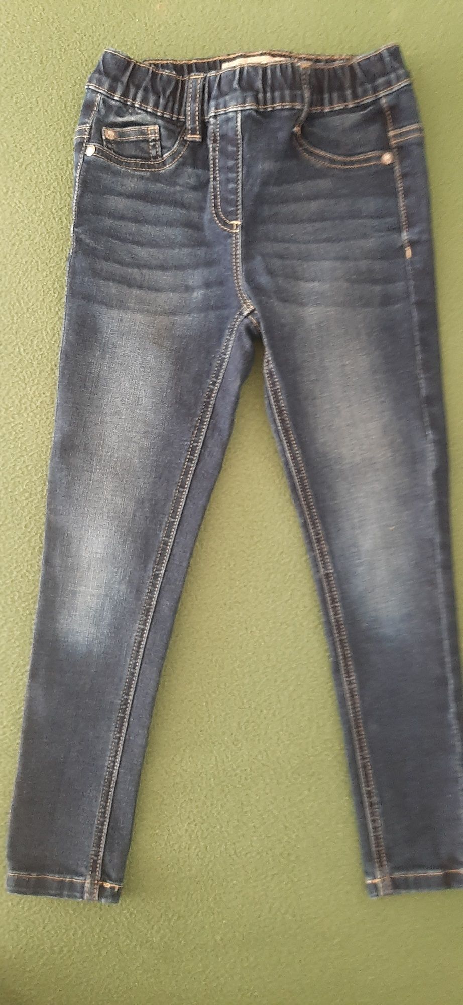 Spodnie rurki jeans Next 122cm ( 7 lat)