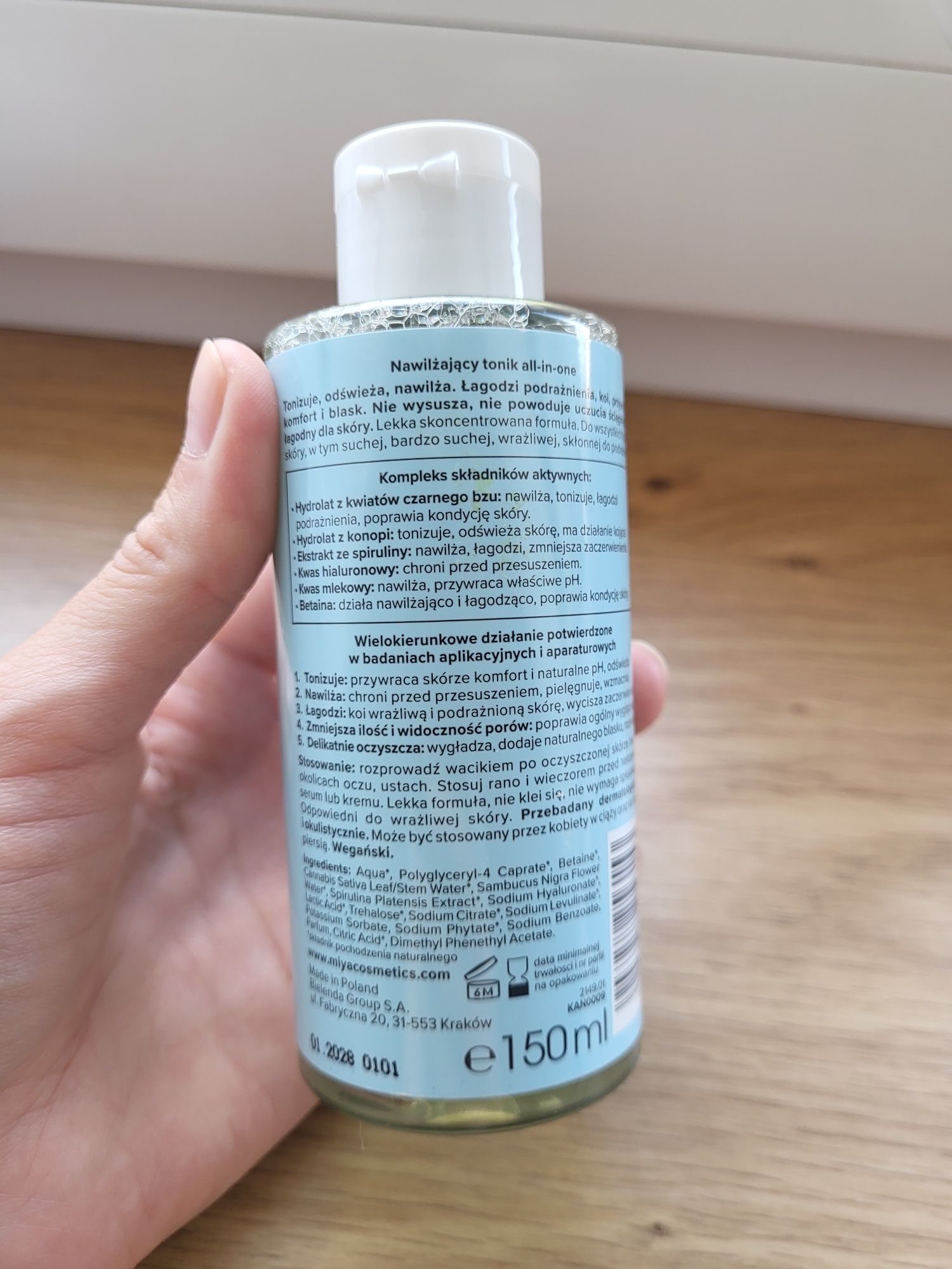 Miya mytonic Nawilżający tonik all-in-one150 ml