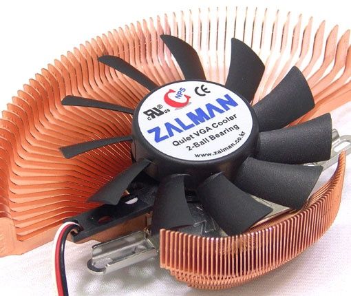 Кулер для в/карт ZALMAN VF700-BP01/Cu