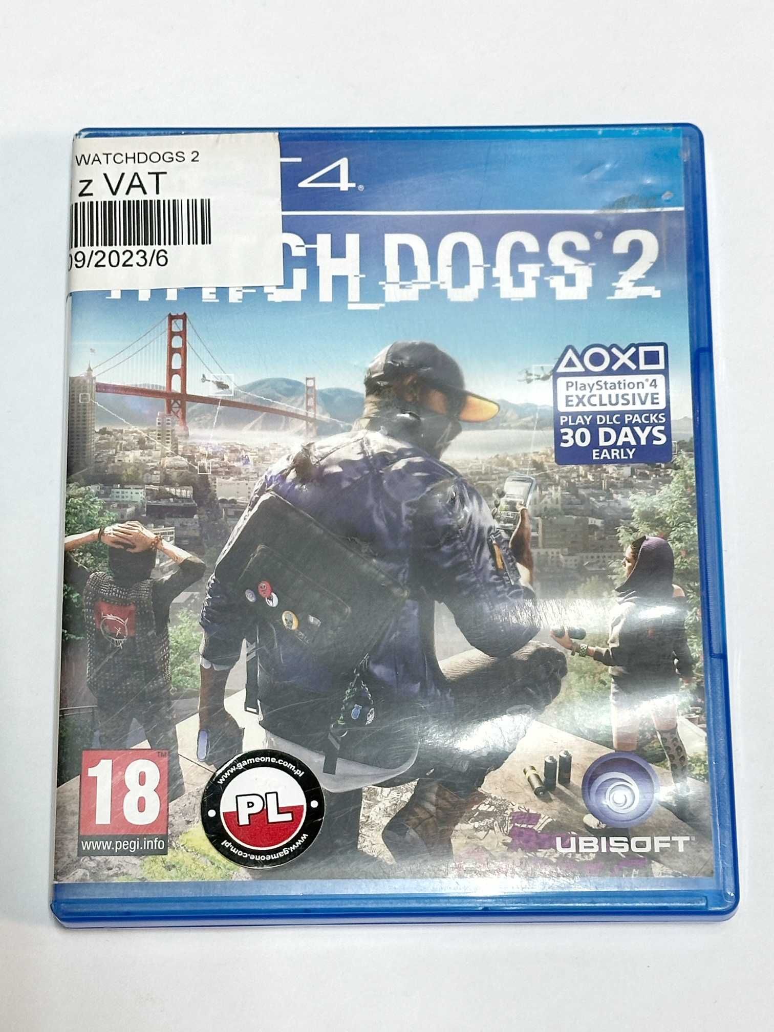 Gra Watch Dogs 2 (PS4)