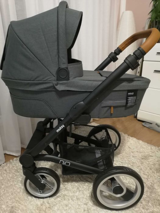Wózek 2w1 Mutsy Nio North Gray gondola spacerówka