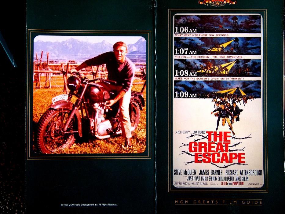 The Great Escape Steve McQueen A Grande Evasão VHS
