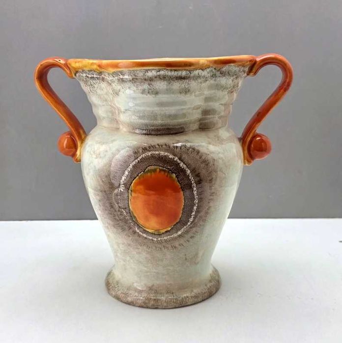 Art deco ceramika z lat 1920 - 1938 misa i wazon