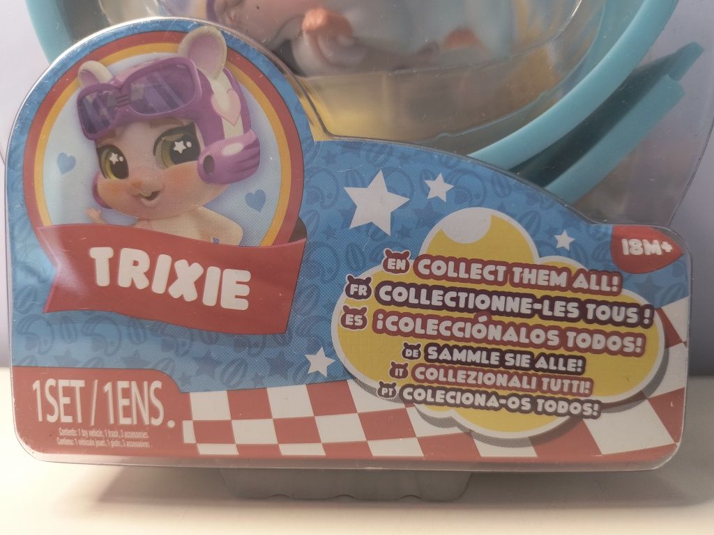 Jeżdżący chomik Trixie Loopers Hammies z torem IMC Toys