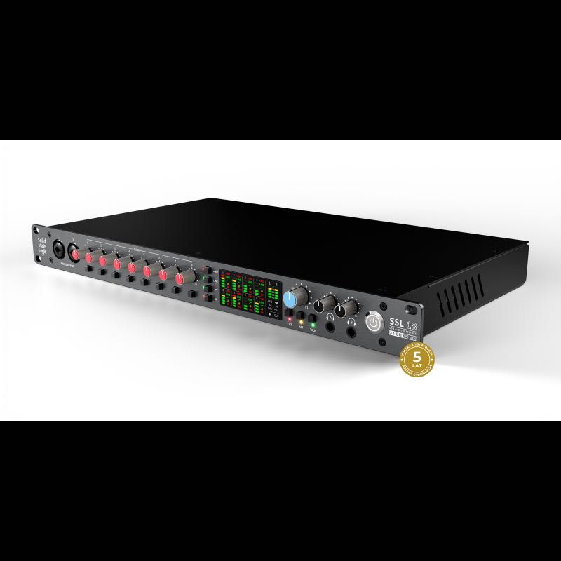 SSL 18 rackowy interfejs audio USB