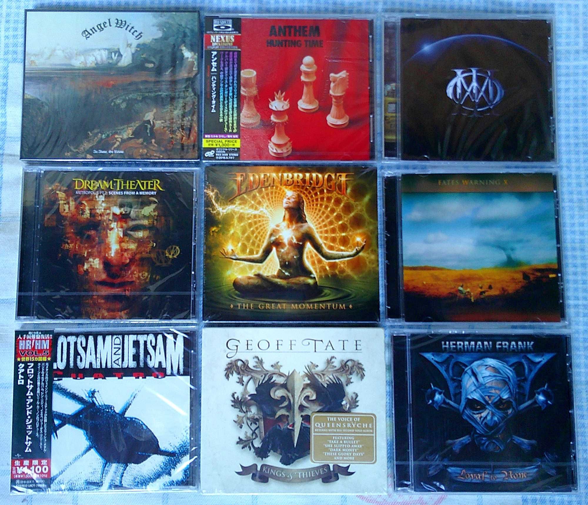 Angel Witch, Anthem, Dream Theater, Fates Warning, Flotsam & Jetsam...