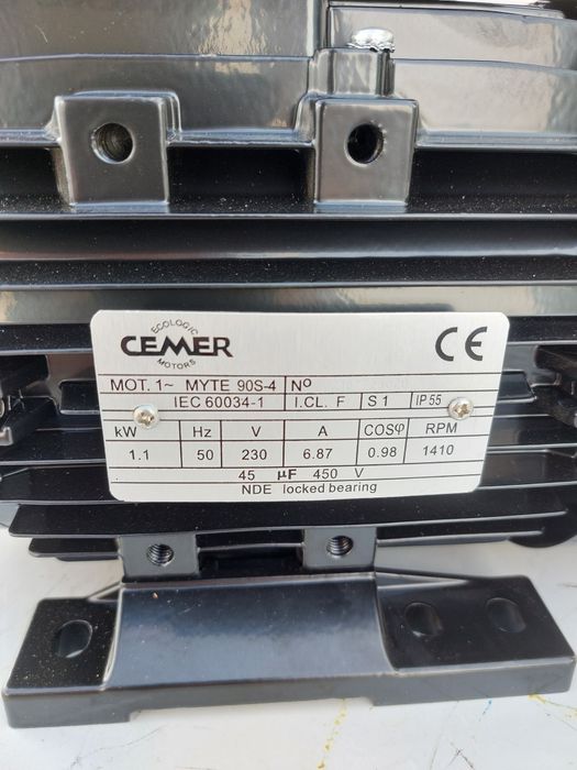 Motor betoneira 1.5 cavalos (Novo ) monofasico