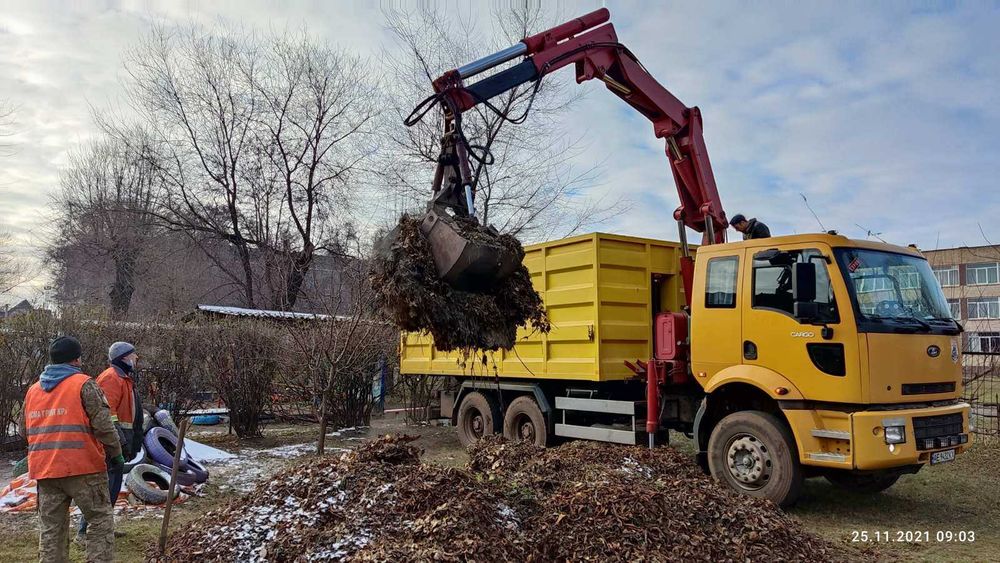Вивезення смітя, розчистка територій, обрізка дерев