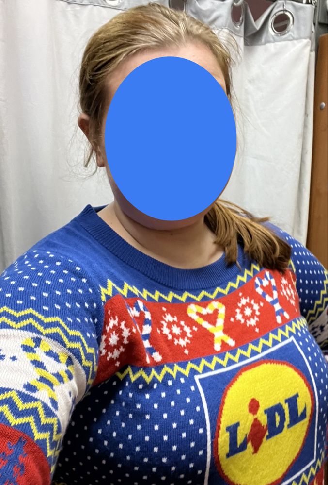 Sweter LIDL christmas