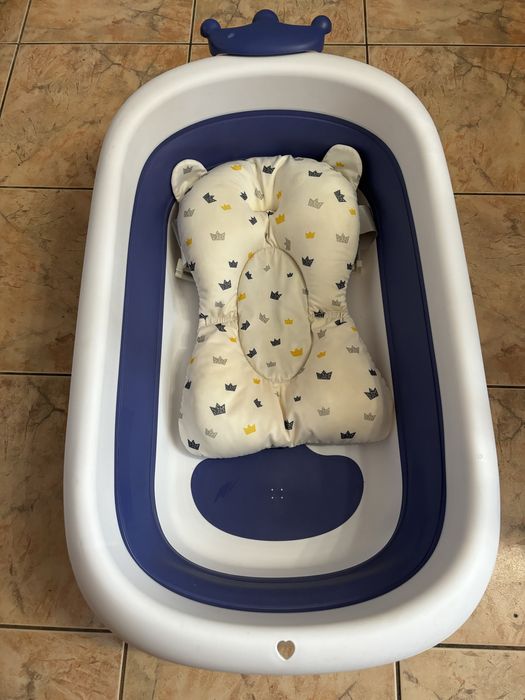 Wanienka skladana + wkładka do kąpieli