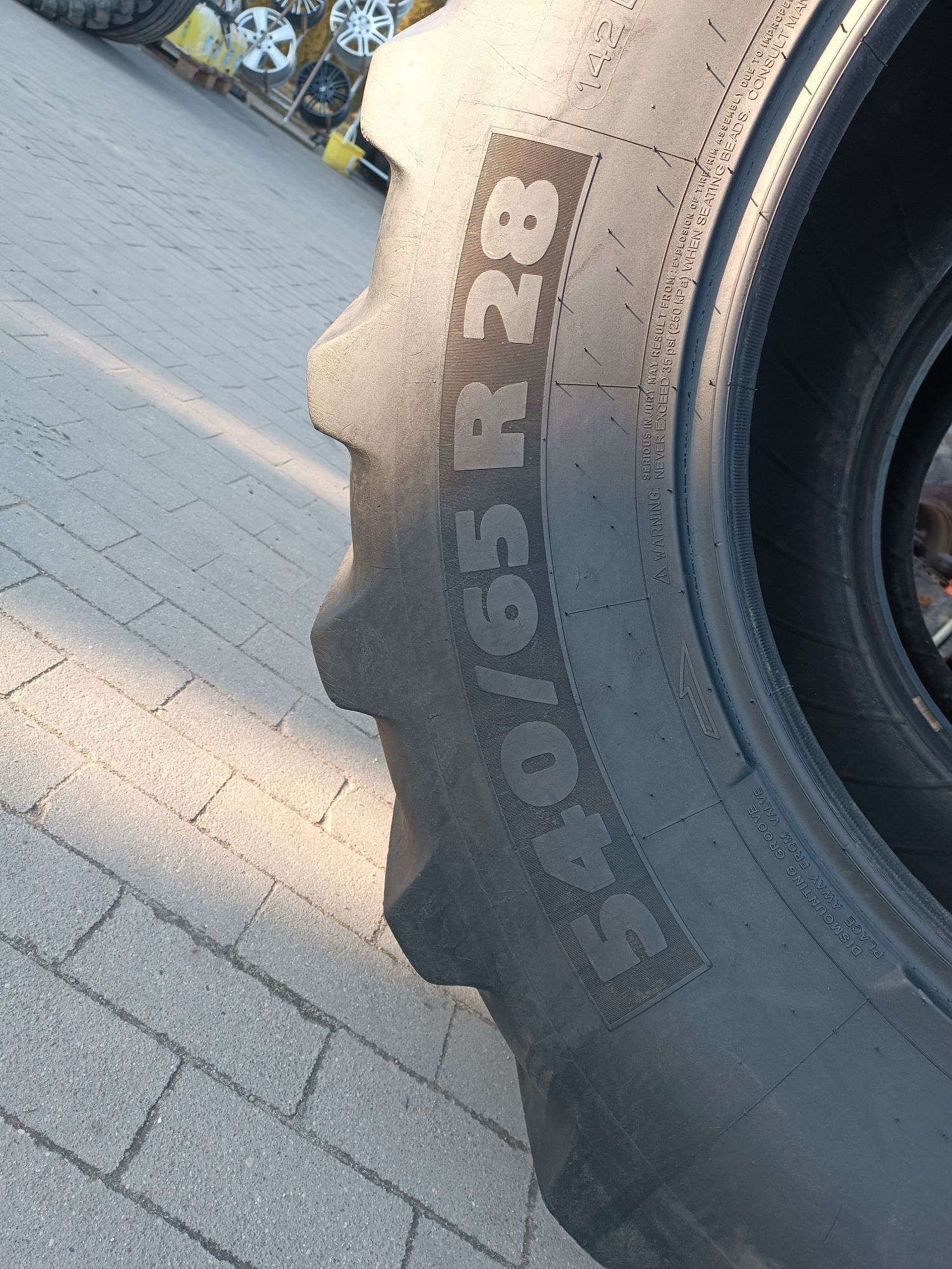 540/65R28 Michelin Multibib opony rolnicze