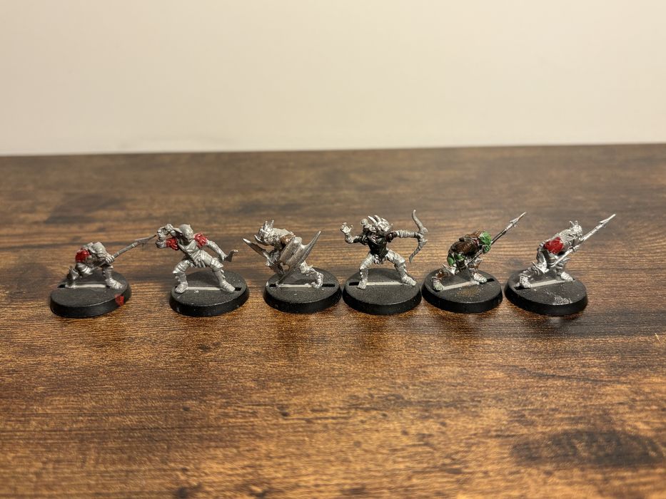 Gobliny goblin wojownicy lotr władca pierścieni warhammer