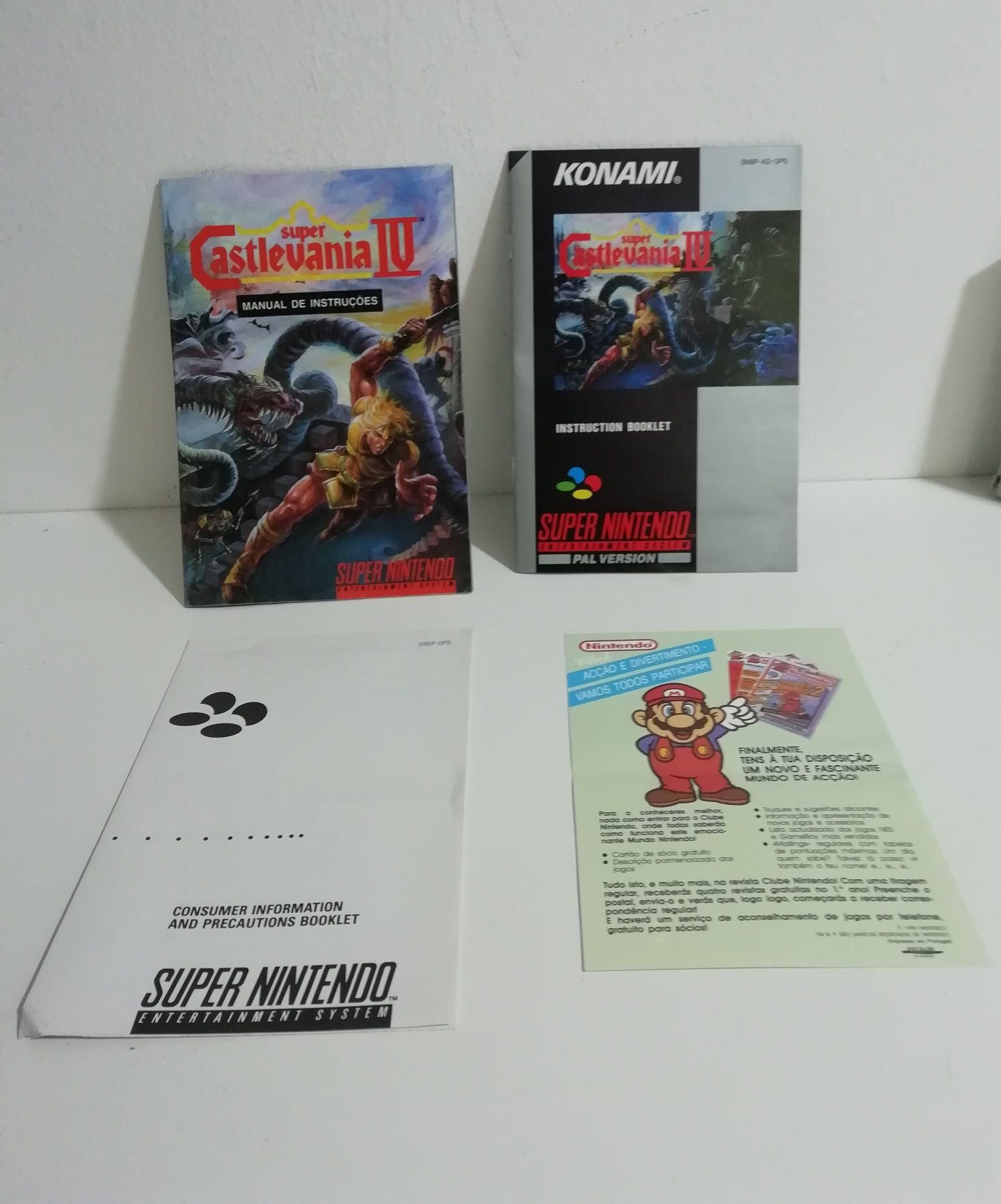 Jogo Castlevania 4 para super Nintendo