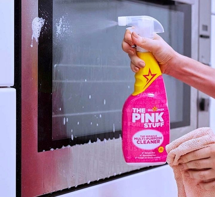 Zestaw pianka do łazienki uniwersalny środek czyszczący the pink stuff