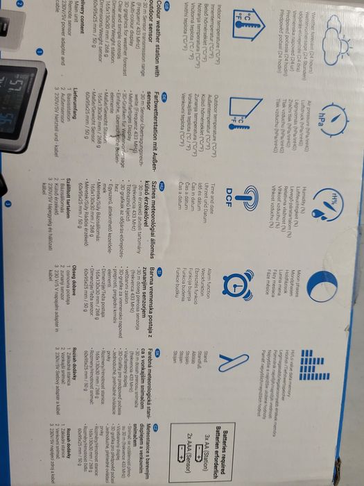 Метео станція станция WTM, meteo temp