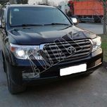 Фара, оптика головного света  (LED DRL) на Ленд Крузер 200