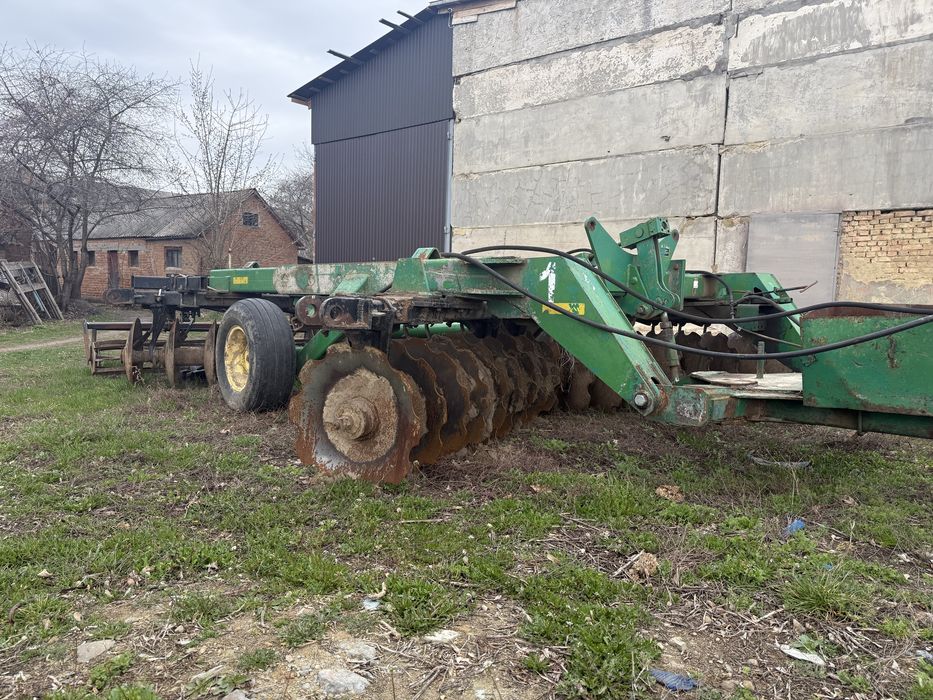 Дискова борона 4 метри Краснянка Солоха John Deere БДВП БДР