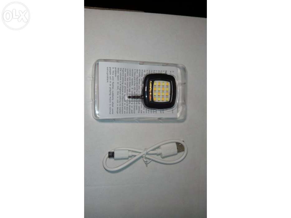 Luz LED p/ smartphones mini 16Leds