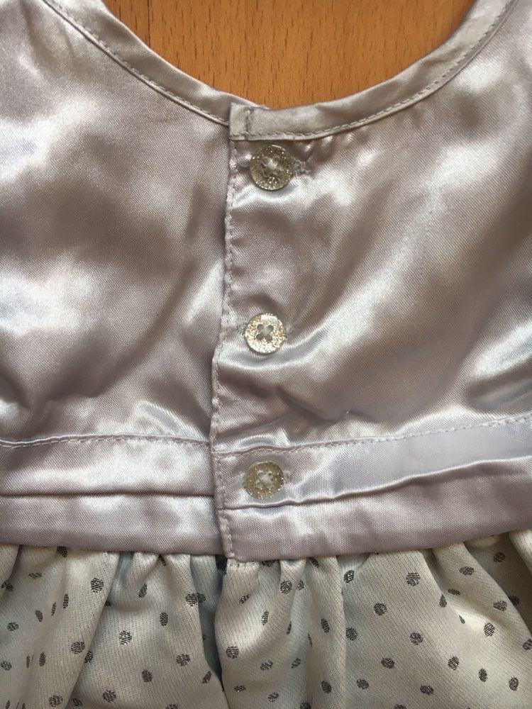 Piękna, elegancka sukienka dla księżniczki, z bolerkiem, r.68, NOWA
