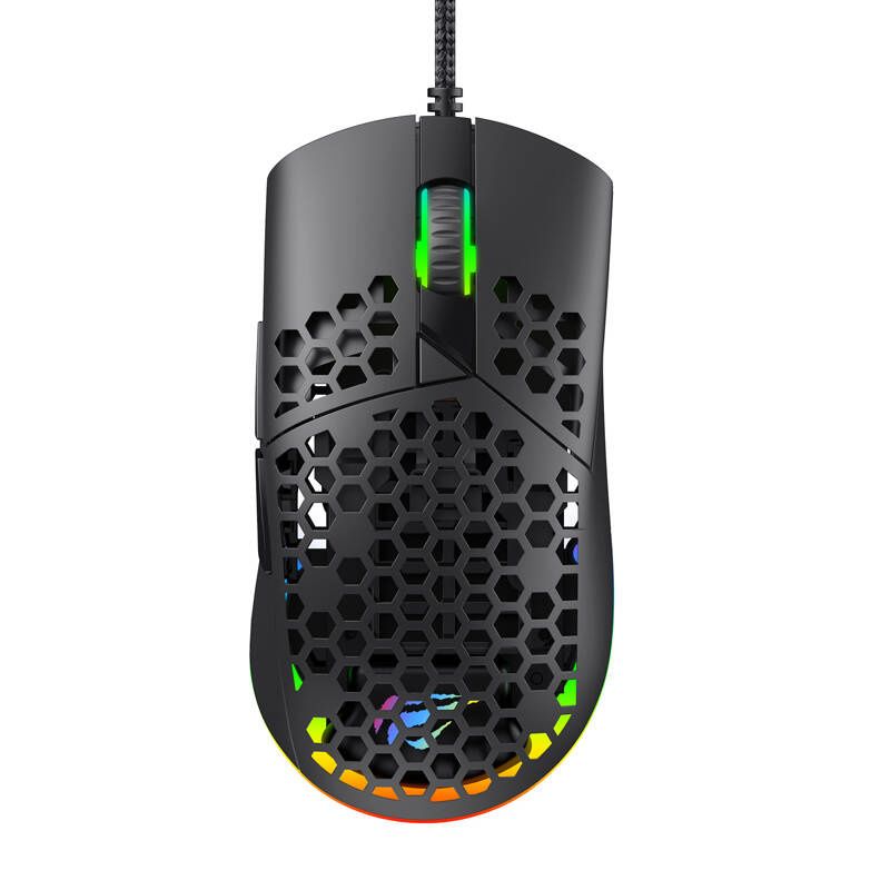 Mysz Gamingowa Havit Ms1036 Rgb Precyzyjna Dpi Do Gier Czarna