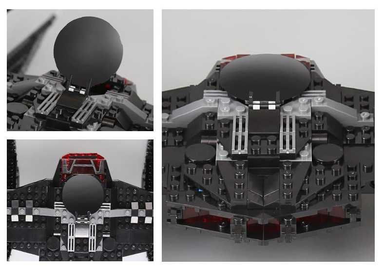 Set / Kit Star Wars -TIE Fighter do Kylo Ren (compatível com lego)