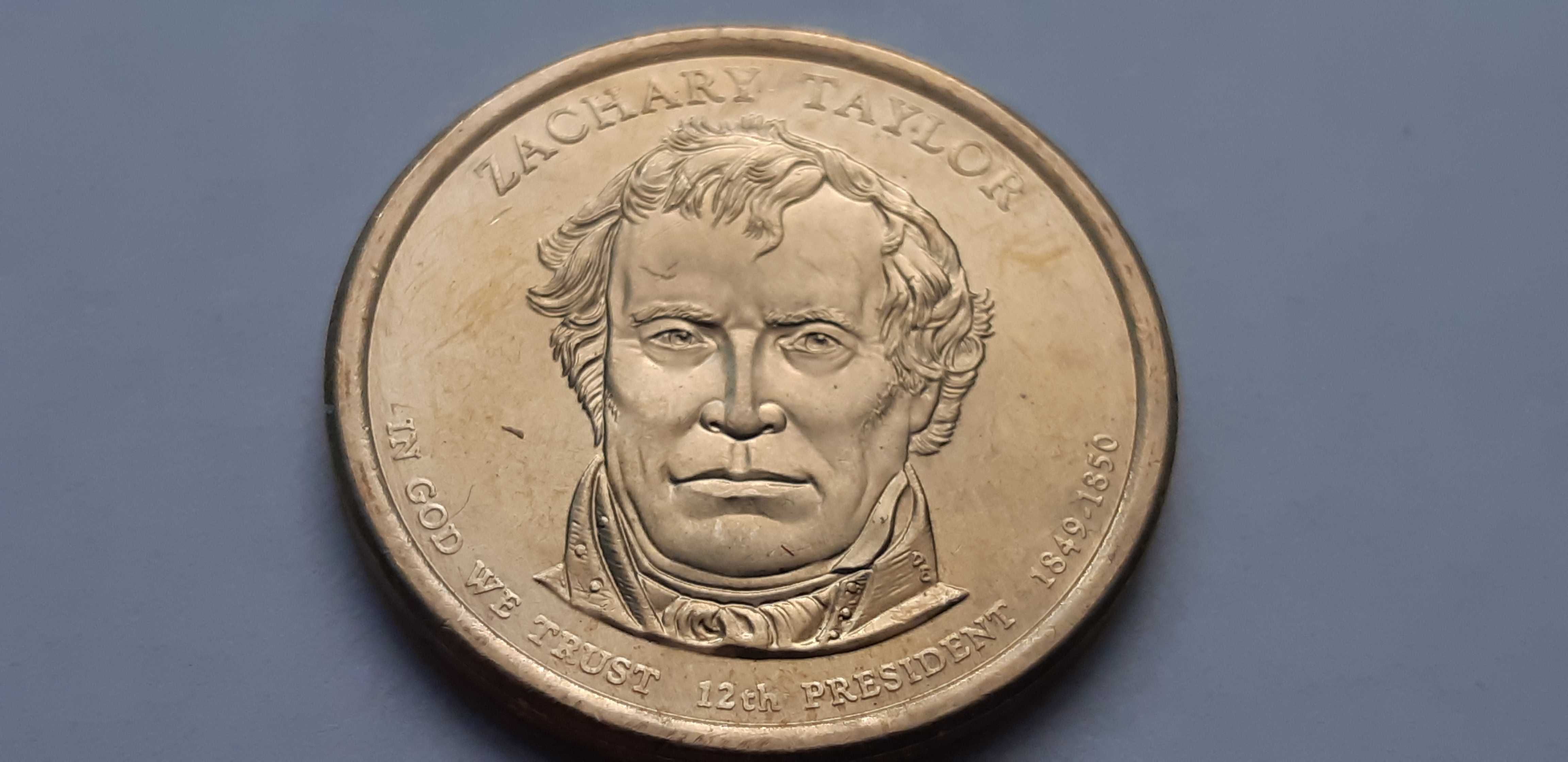 USA 1 dolar - Zachary Taylor - stan menniczy - mennica D