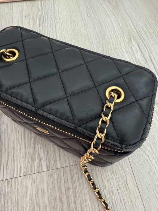 Шкіряна сумка чорна