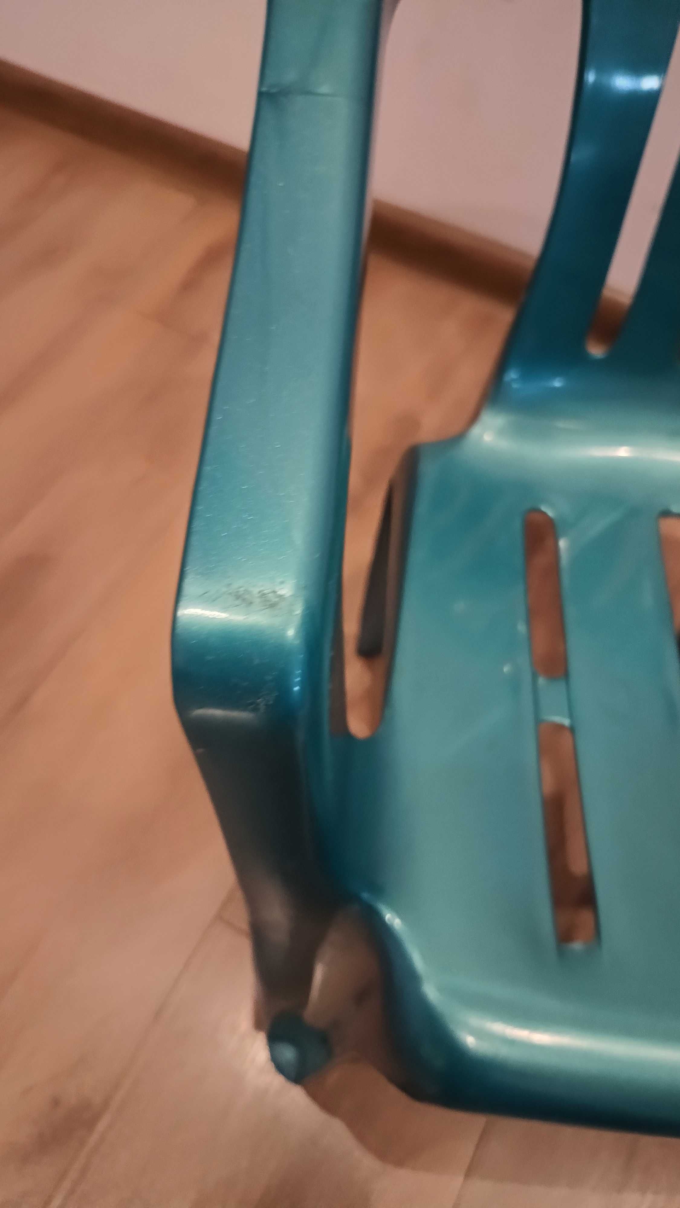 Krzesło krzesełko plastikowe dla dzieci 2 szt