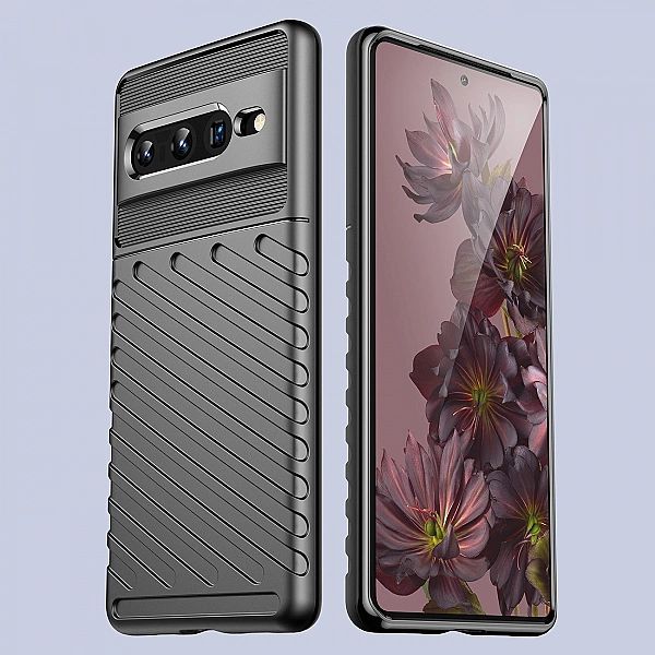 Thunder Case elastyczne pancerne etui pokrowiec Google Pixel 7 Pro cza