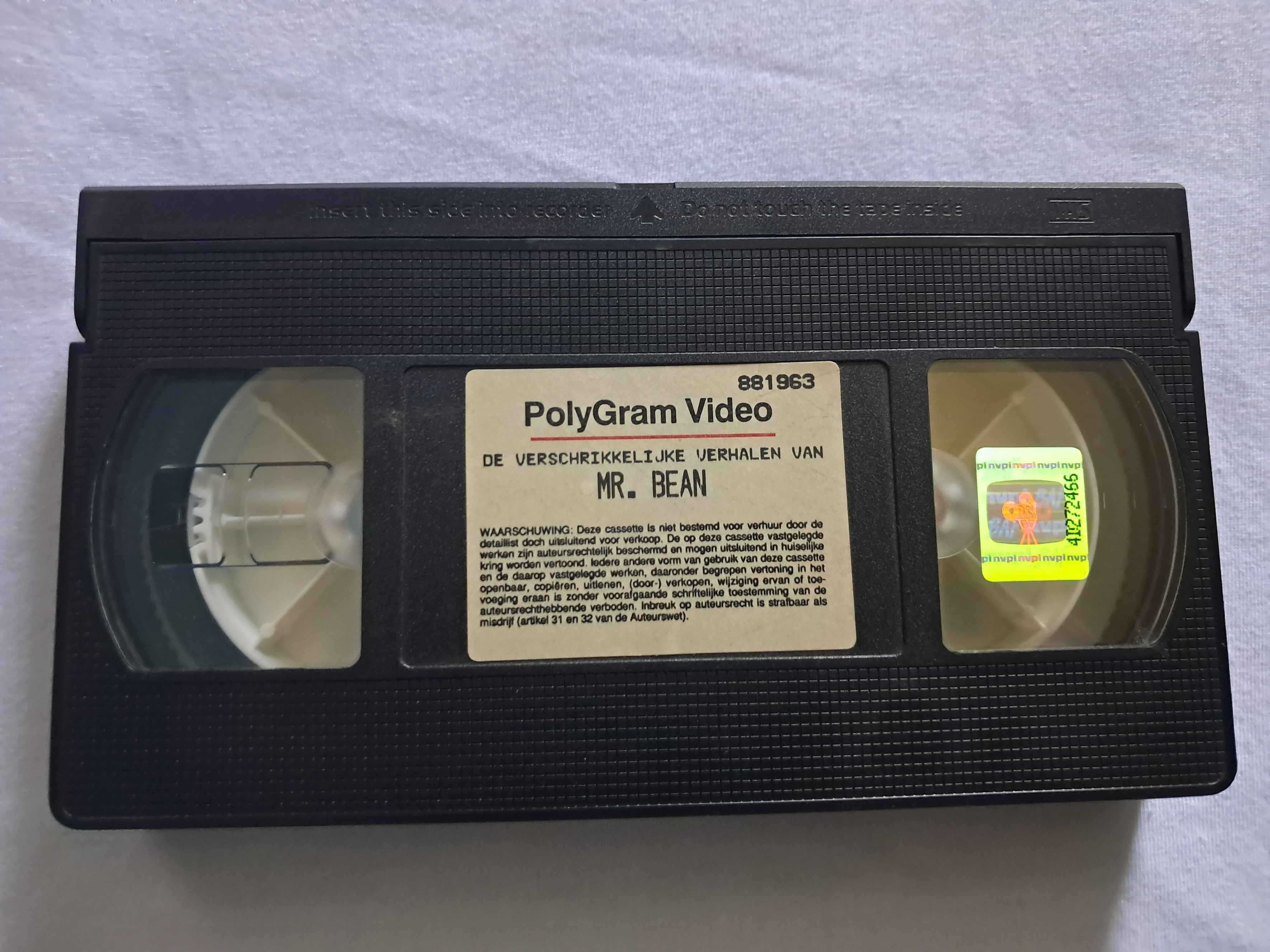 VHS The Terrible Tales of Mr. Bean - Jaś Fasola odcinek 5 i 6