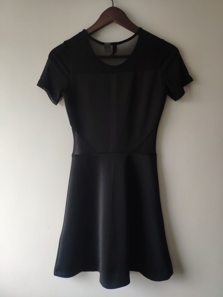 Sukienka "mała czarna" * H&M * 34 * XS