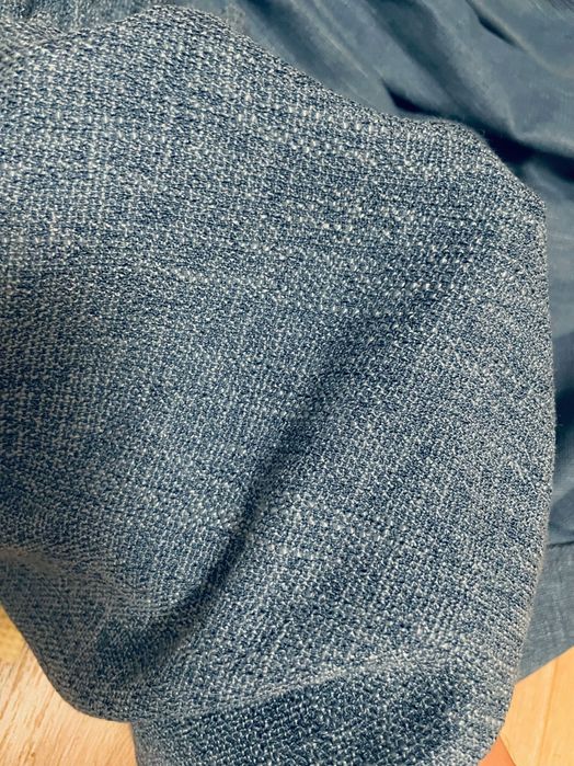 Dwie zasłony 120x260 granat