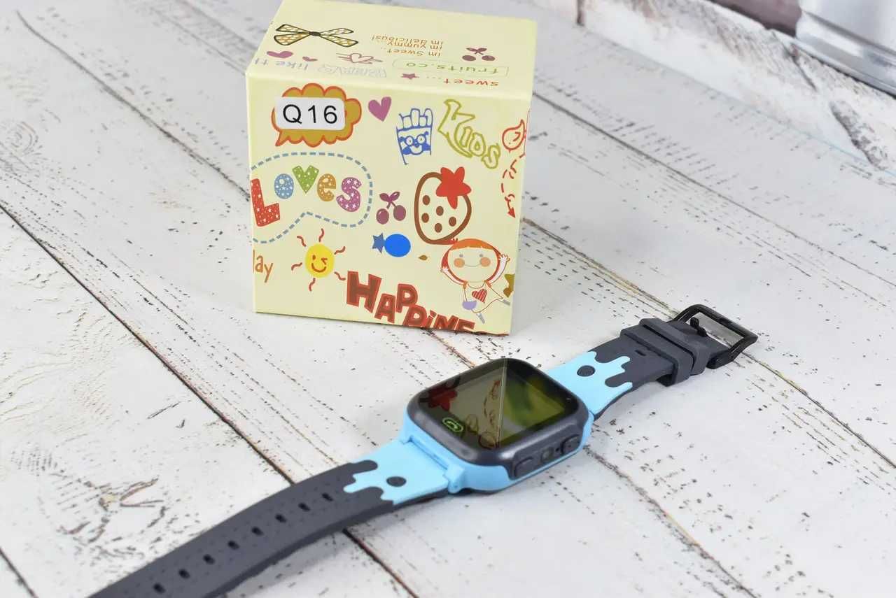 Дитячий годинник Smart Baby Watch Q16 Голубий