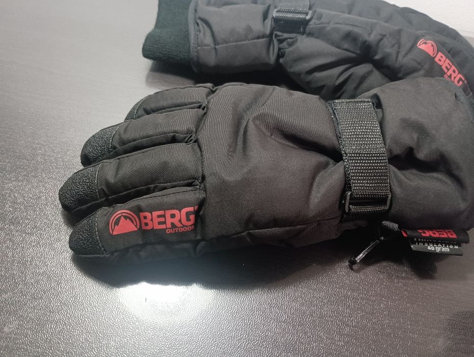 Óculos/máscara e luvas para ski ou snowboard