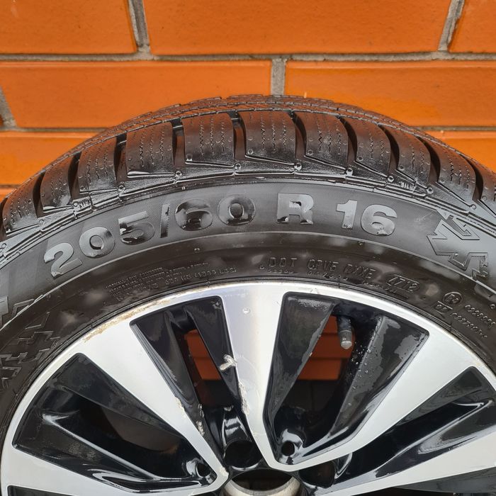 Alufelgi 16" 5x112 ET44 Mercedes OE + opony zimowe