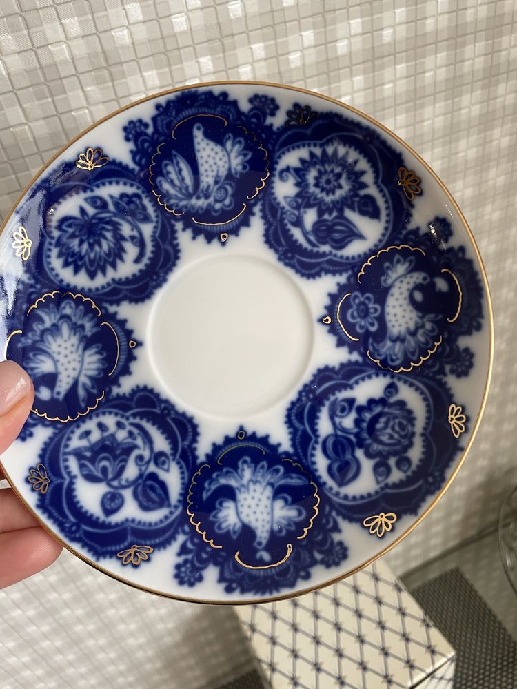 Чашка і блюдце imperial Porcelain 1744  новий порцеляна фарфор