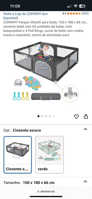 Chiqueirinho para bebê
