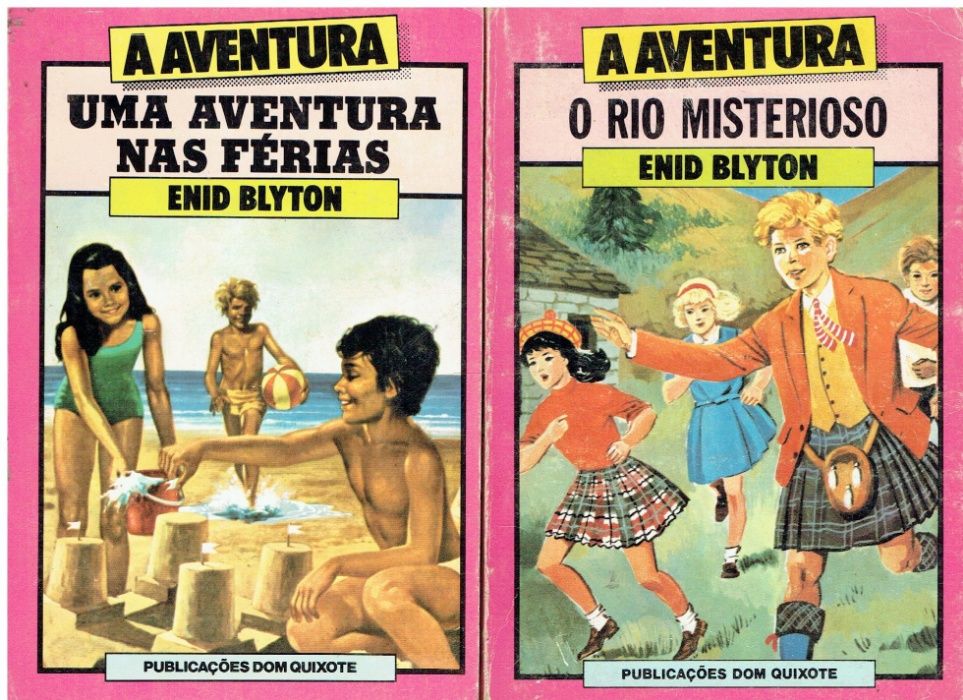 2564 - Enid Blyton - Livros Colecção "Uma Aventura..." 2