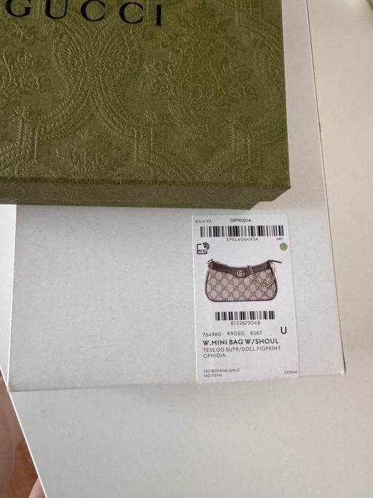 gucci ophidia mini,оригінал