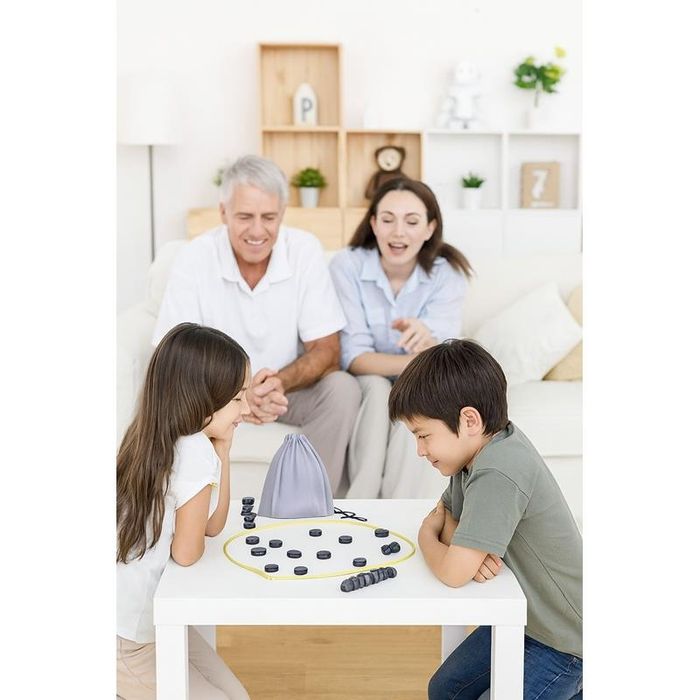 Kamienie Magnetyczne 60 sztuk Szachy Gra Strategiczna Magnetyczna