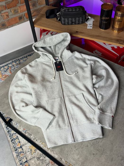 ОРИГІНАЛ | Зіп-худі Levis Grey, кофта худи зипка серая левайс