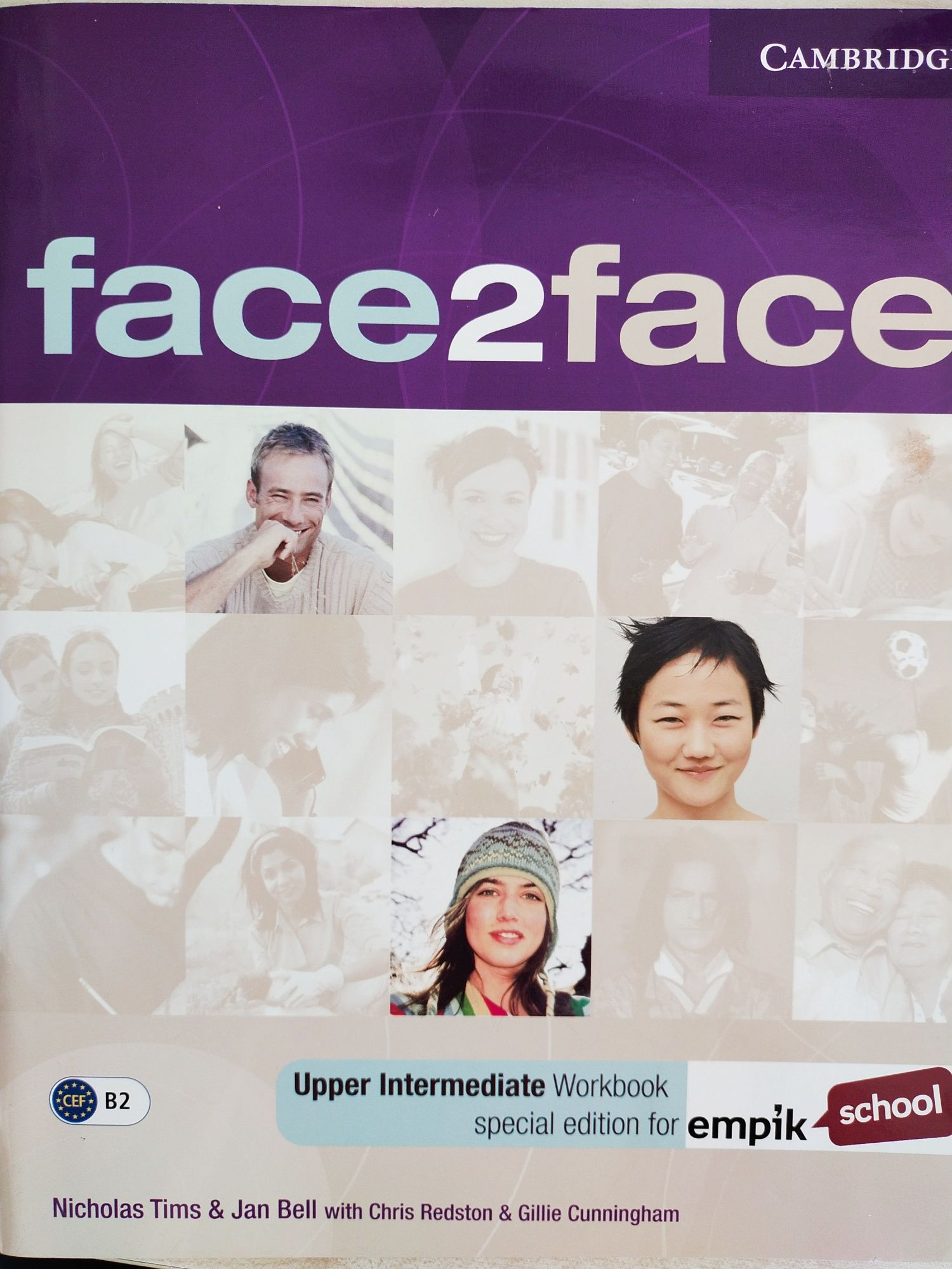 Face2face B2 język angielski podręcznik + ćwiczenia