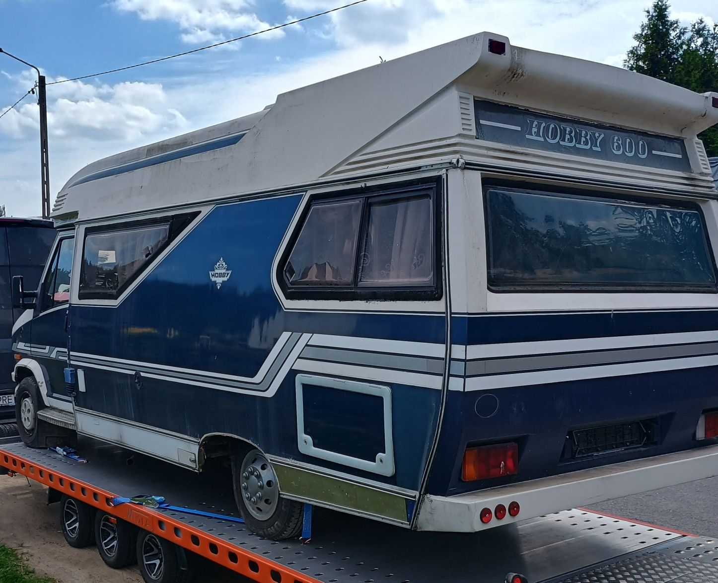 Kamper fiat hobby 600  Oldtimer USA - wersja