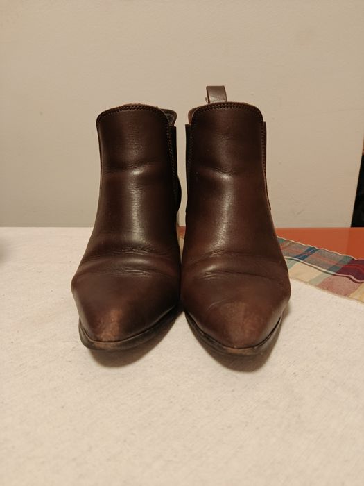 Botas castanhas de senhora tamanho 39