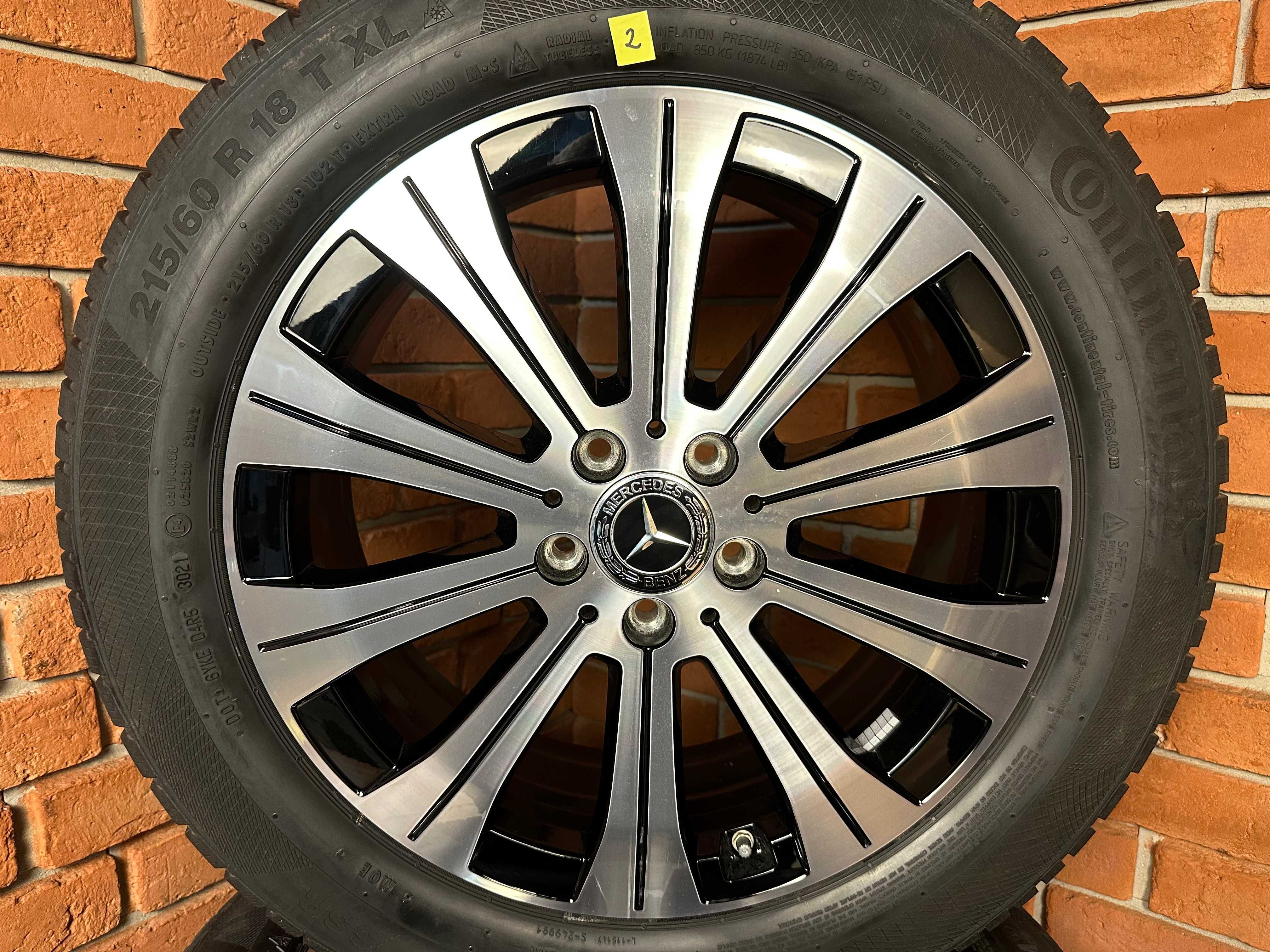 Koła Felgi 18 5x112 Mercedes EQA H243 EQB X243 GLA H247 GLB X247 ZIMA