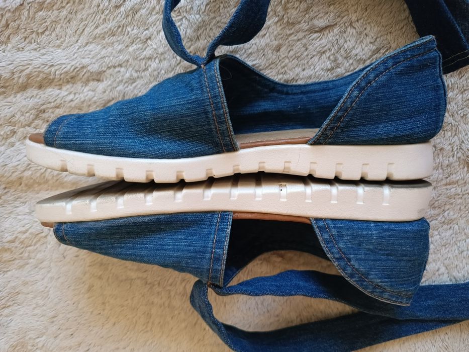 Sandały jeansowe Jeezi 41 (25cm)