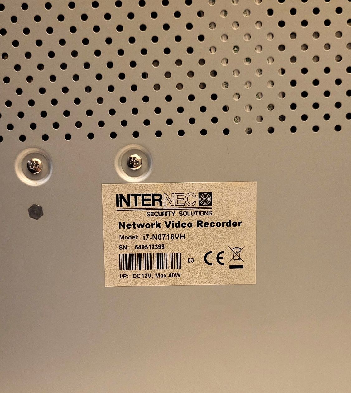 Rejestrator NVR Internec 16 kanałów