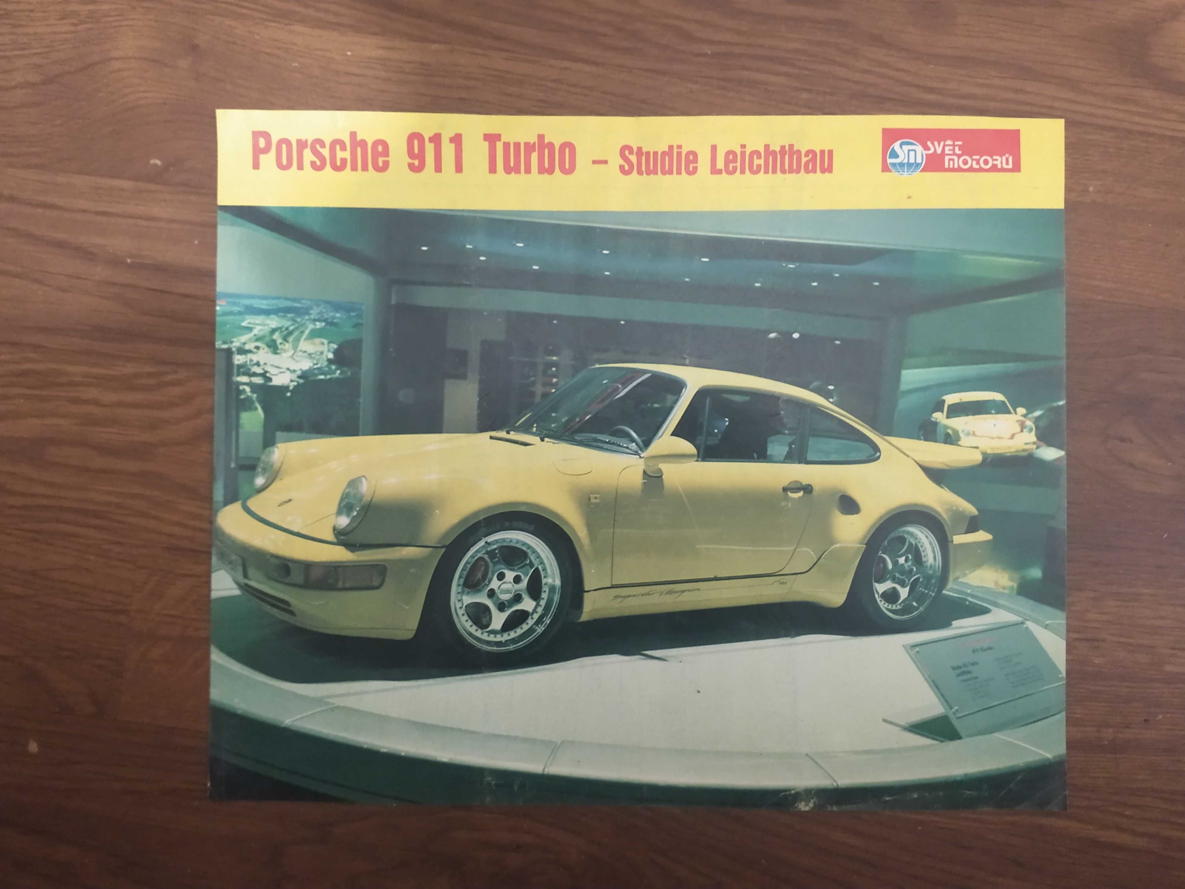 Porsche 911 Turbo - plakat, poster
