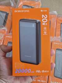 PowerBank Borofone 20000 mAh 20W Black повербанк зі швидкою зарядкою